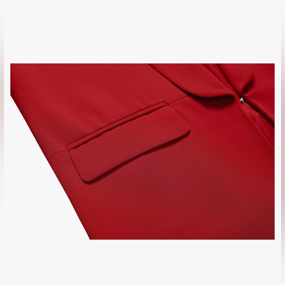 Red Blazer - Picture 4 of 5